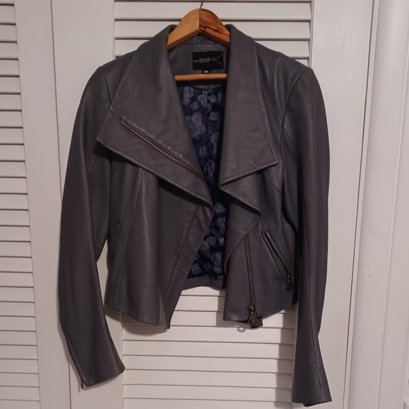 Heidi Klum By Jordache lams skin jacket womens medium - Picture 1 of 10